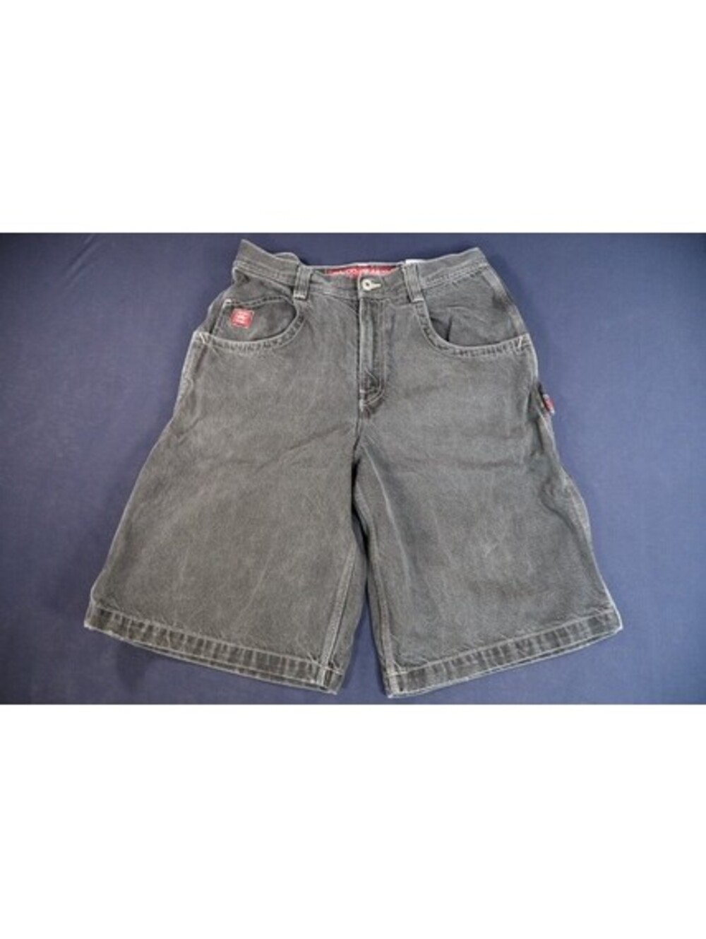VINTAGE Y2K JNCO Jeans Men's Black Denim Shorts- Cotton